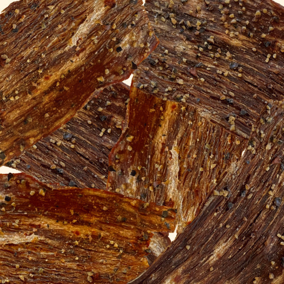 Hawaiian Style Garlic Crispy Beef Jerky