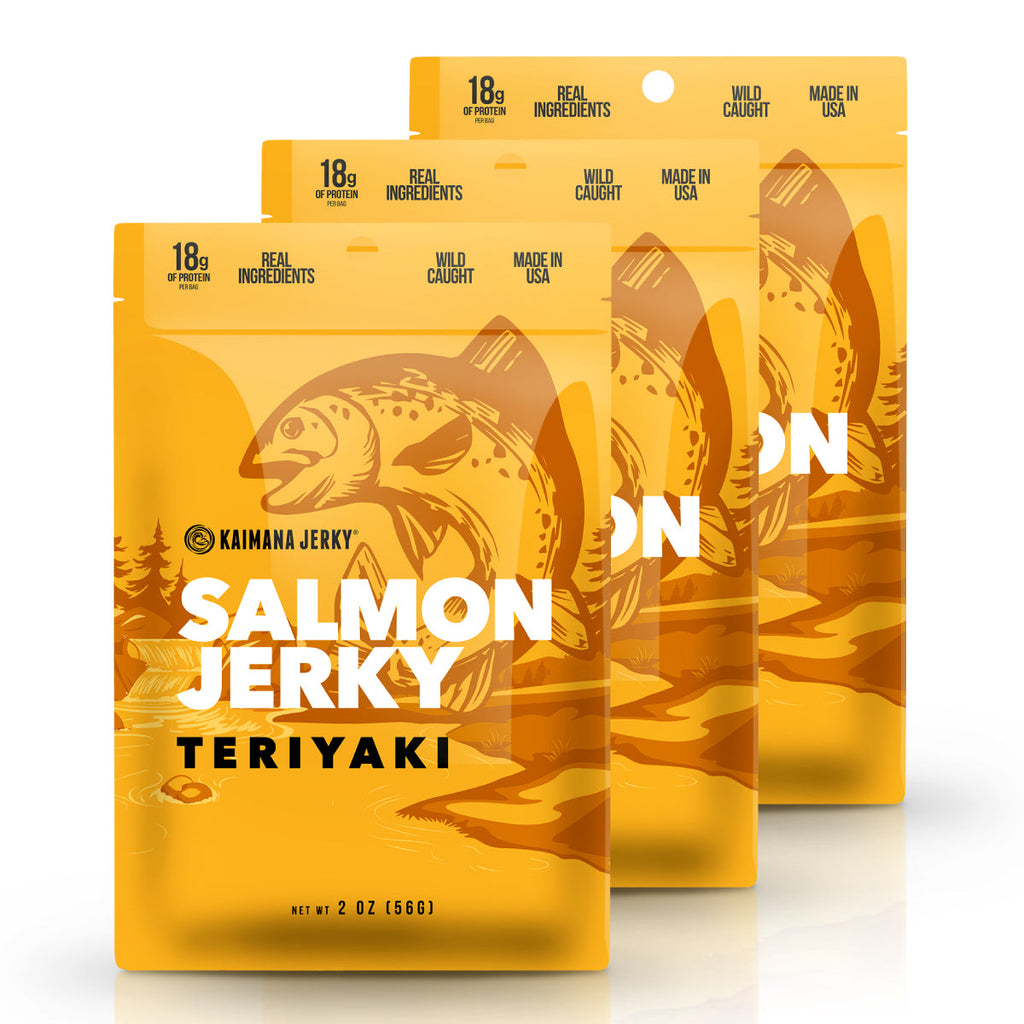 Teriyaki Salmon Jerky