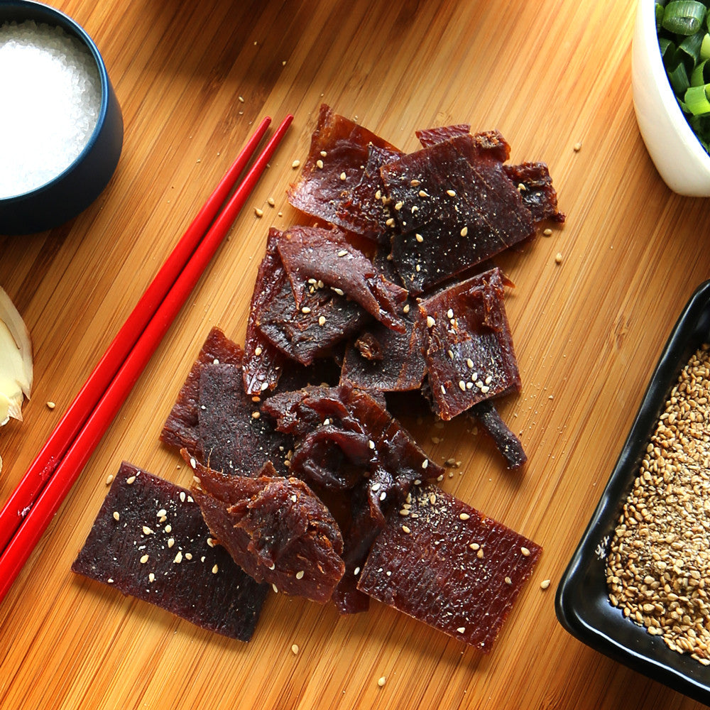 Teriyaki Ahi Tuna Jerky