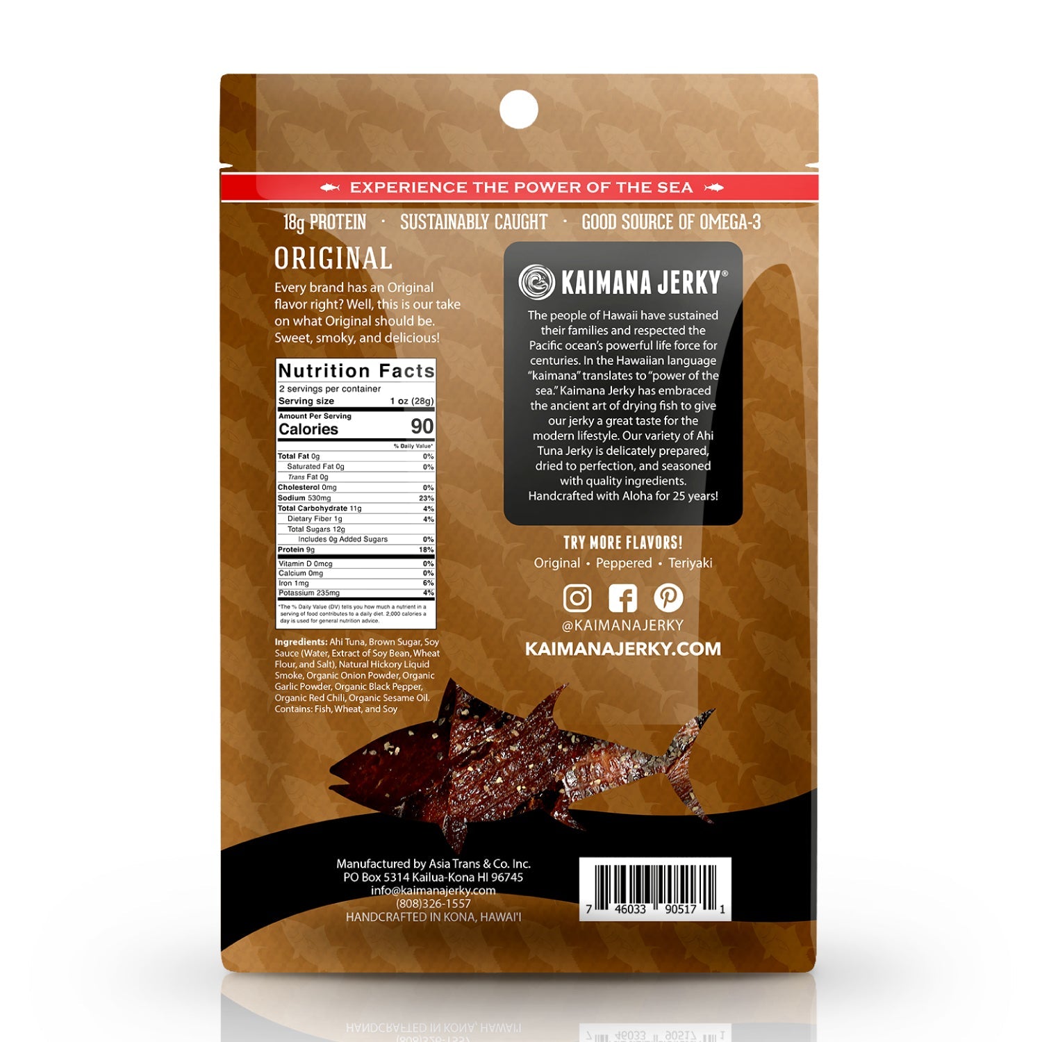 Original Ahi Tuna Jerky