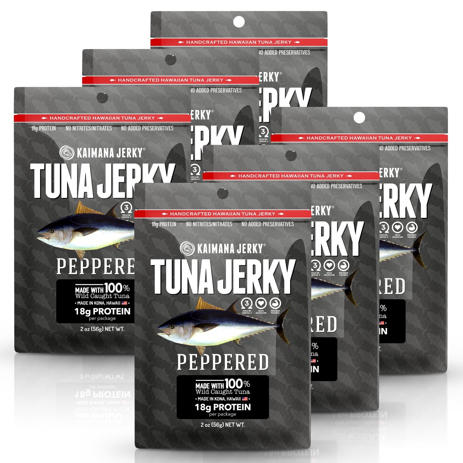 Peppered Ahi Tuna Jerky