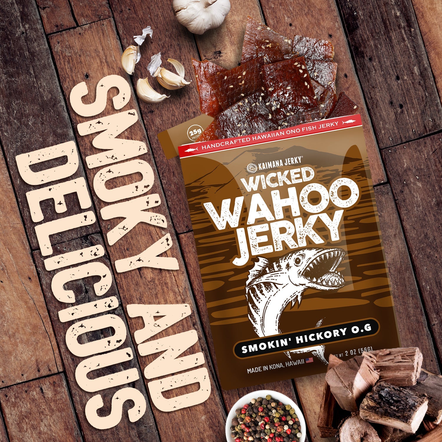 Smokin' Hickory OG Wahoo Jerky