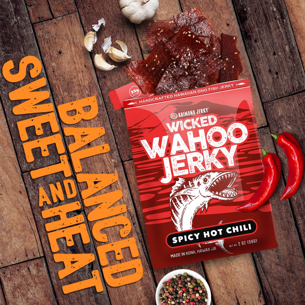 Spicy Hot Chili Wahoo Jerky