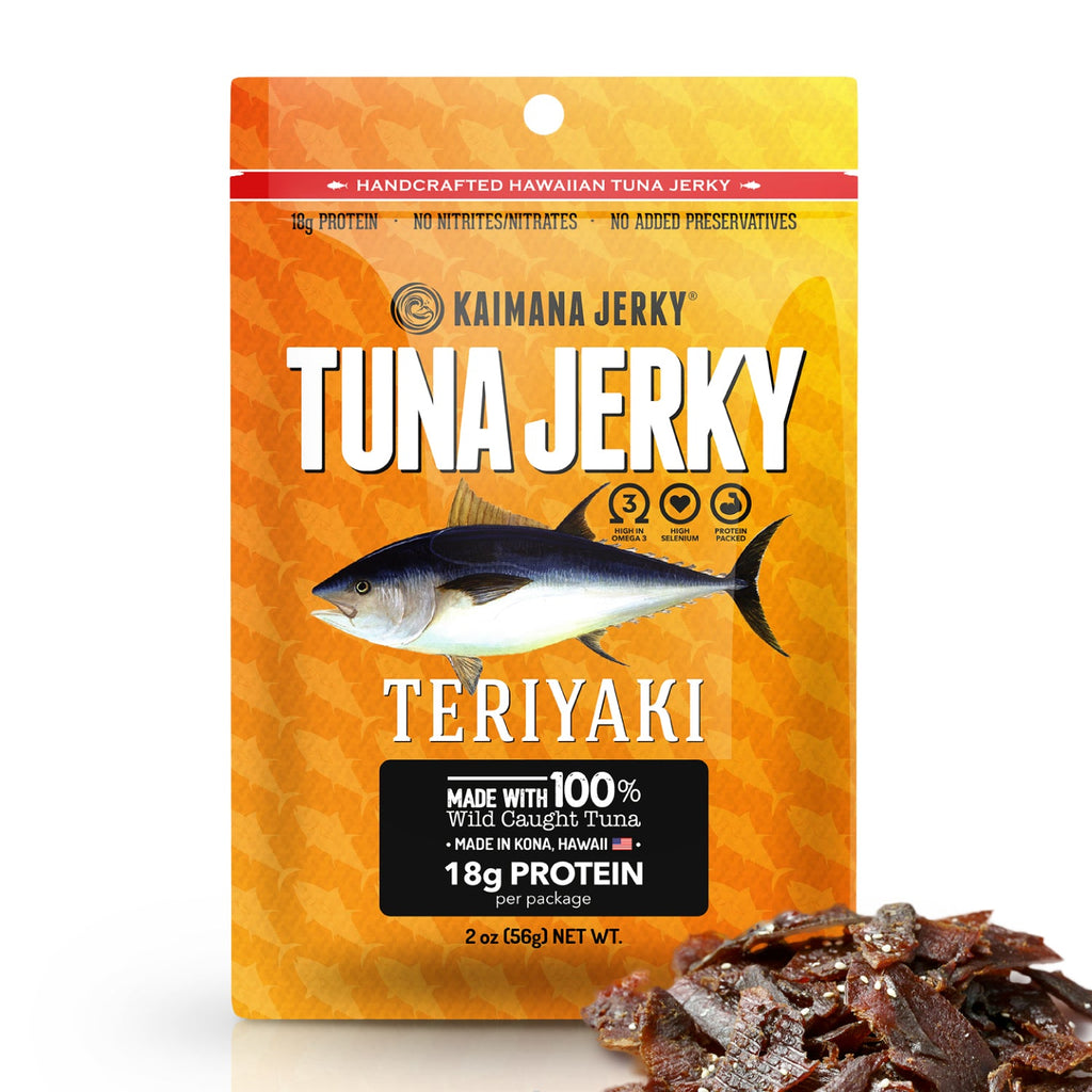 Teriyaki Ahi Tuna Jerky